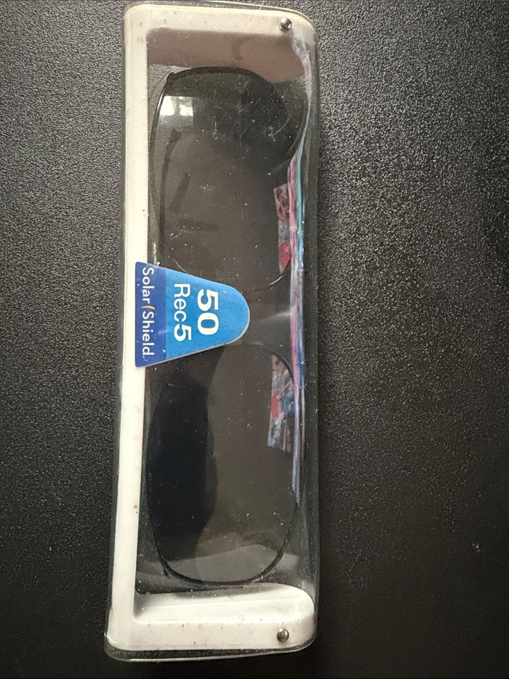 Source Unknown Black Sunglasses with Dark Lenses